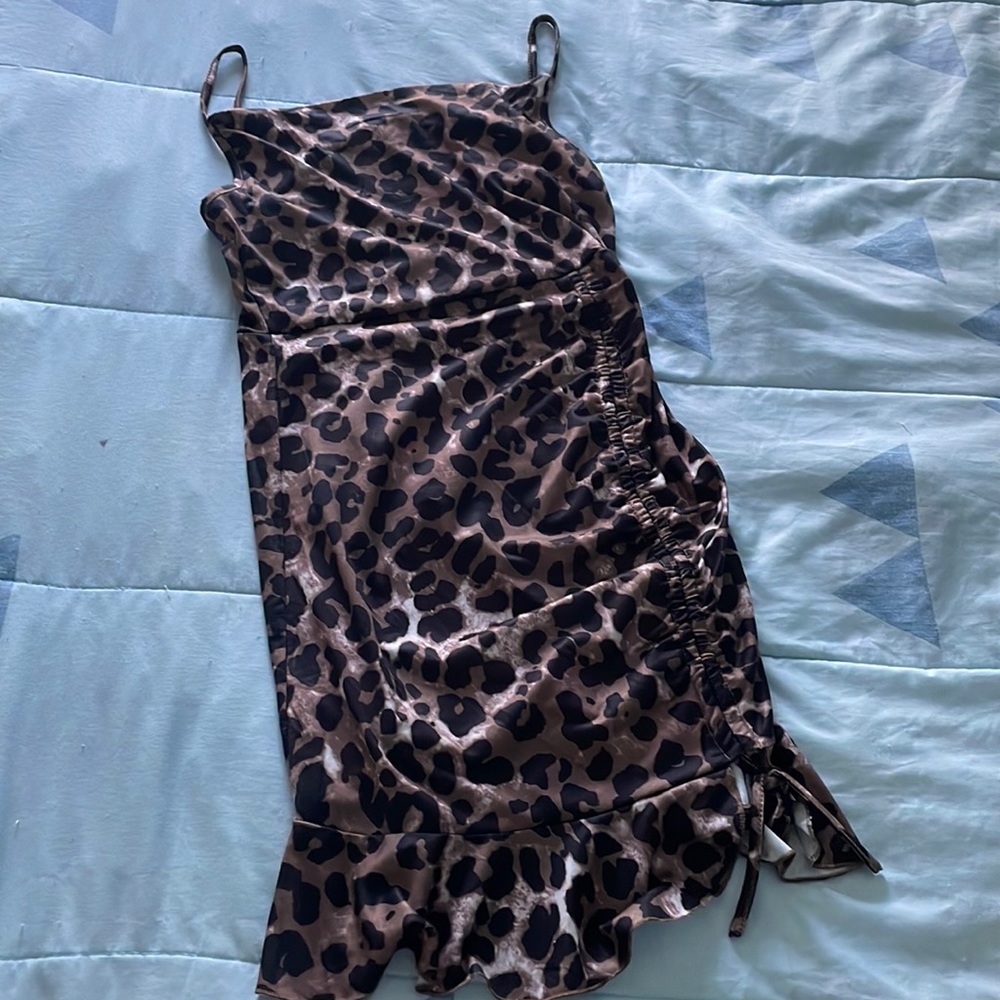 Leopard print dress